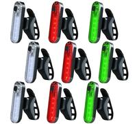 GAOUTO 9 luci di navigazione a LED per barche, 3 tipi di modalità lampeggiante, USB per kayak e barche, con cavo dati USB, luci di navigazione per kayak, barca, yacht