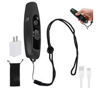 GAOUTO Fischietto elettronico con 3 toni e 2 modalità di luce LED, fischietto sportivo portatile, fischietto ad alta frequenza, fischietto per esterni, per allenatori, arbitri, sport, sopravvivenza