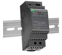 GAOUTO Hutschienen Alimentatore di rete 24 V: 24 VDC 30 W 1,25 A, HDR-30 - 24 guide DIN DIN per sistema di automazione industriale