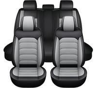 Gaoxianglin Coprisedile Auto per Honda Civic Set Coprisedili Auto 5 Posti, Pelle Sedili Anteriori Posteriori Copri Impermeabili Antiscivolo Protezione Universale(Gray,per Honda Civic)