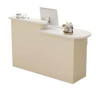 GAOXIAO Banco Reception in Legno Moderno, Estetica Tavolo della Reception, Bancone Cassacon Spazio di Archiviazione, Piccolo Cashier per Negozio di Abbigliamento Uffici