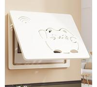 GAOXIAO Coperchio Decorativo for Quadro Elettrico, Copertura for Contatore di Luce Interno, Scatola di Distribuzione Contatore Flip Nascondi Decorazione Domestica Box C 35x25cm