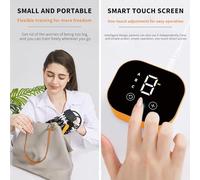 GAOXIAO Hand Rehabilitation Robot Gloves, Guanti per Robot per la Riabilitazione, Attrezzature di Recupero per Il Paziente con Emiplegia da Ictus da Artrite di Demenza Right Hand M