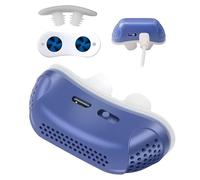 GAOXIAO Macchina CPAP per Apnea Notturna Silenziosa, Dispositivo Anti-snoring, Mini CPAP Device, Russare per L'aiuto Addormentato, Migliora la Respirazione e Il Sonno Blue