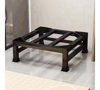 GAOXIAO Supporto per Lavatrice e Asciugatrice Slim, Base Lavatrice con 4 Piedini Antivibrazione, Carrello Lavatrice per Frigorifero Congelatore, Carico 300 kg Altezza 30 cm Black 45 x 45 x 30cm