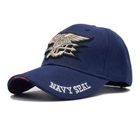 GAOXUQIANG Mens US Navy Baseball cap Navy Seals cap Tactical Army cap Trucker Gorras Snapback Hat per Adulti,Navy Blue,L