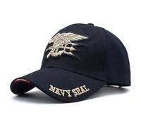 GAOXUQIANG Mens US Navy Baseball cap Navy Seals cap Tactical Army cap Trucker Gorras Snapback Hat per Adulti,Nero,L