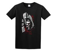 GAOYEA Stooble Jeff The Killer Graphic Top Unisex 100% Cotton Short-Sleeve T-Shirts Black S