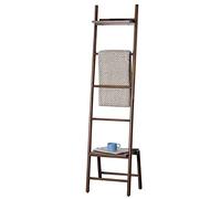 GAOYH Porta Asciugamani, Sedia Appendiabiti in Legno massello di bambù, Scala Asciugamani, Sedia Asciugamani, Bagno Giapponese da Incasso, portasciugamani trapezoidale