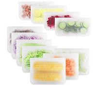 Gaoyong 11PCS Sacchetti Riutilizzabili,Borsa per Sandwich,Sacchetti Freezer,Sacchetti Alimenti Riutilizzabili