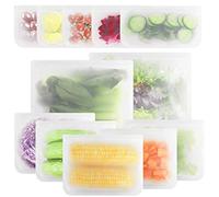 Gaoyong 12PCS Sacchetti Riutilizzabili,Borsa per Sandwich,Sacchetti Freezer,Sacchetti Alimenti Riutilizzabili