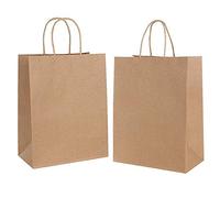 Gaoyong 15PCS Sacchetti Regalo 32 x12x 26 cm Buste Regalo,Borse Carta con Manico,Shopper Carta per la Spesa Cottura al Forno Shopping Merce Boutique al Dettaglio(Addensare 130 gsm)
