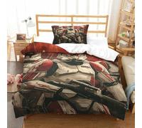 GAOYUCHUN Stampa 3D Star Wars Set Di Biancheria Da Letto Con 2 Pezzi Copripiumino Morbida Microfibra Per Ragazzi E Ragazze,coppie,camera Da Letto,decorazione Single（135x200cm）