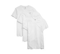 GAP 3-Pack V-Neck Tee T-Shirt, Bianco Ottico, L Uomo