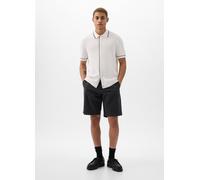 GAP, Bermuda Relaxed Fit In Cotone Stretch, Uomo, Nero, Taglia: 32