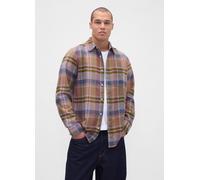 GAP, Camicia A Maniche Lunghe In Cotone, Uomo, Multicolor, Taglia: M