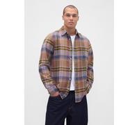 GAP, Camicia A Maniche Lunghe In Cotone, Uomo, Multicolor, Taglia: S