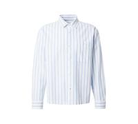 GAP Camicia blu chiaro / bianco Uomo GAP L