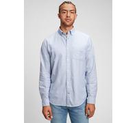 GAP, Camicia Regular Fit In Cotone Oxford, Uomo, Azzurro, Taglia: M