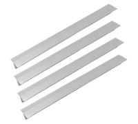 Gap della stufa copre la protezione gap controconente regolabile in acciaio inossidabile per controsoffitti cucina 13,8 a 27,6 pollici 4pcs
