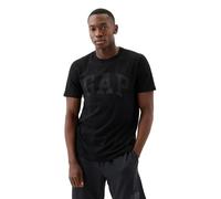 GAP Everyday Soft - T-shirt con logo, Colore: nero, S
