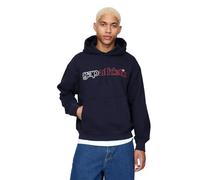 GAP Felpa con cappuccio da uomo in pile, Uniforme Navy, X-Large