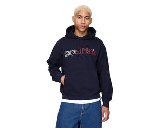 GAP Felpa con cappuccio da uomo in pile, Uniforme Navy, X-Large