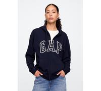 GAP, Felpa Con Cappuccio E Logo Gap, Donna, Blu, Taglia: M