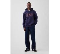 GAP, Felpa Con Cappuccio E Logo Gap In Misto Cotone, Uomo, Blu, Taglia: XL