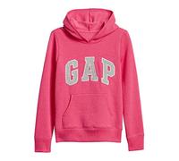 GAP Felpa con cappuccio e logo per bambina, Nylon rosa Jubilee, XXL