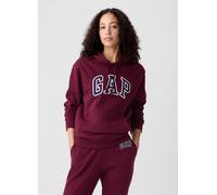 GAP, Felpa Con Cappuccio Ricamo Logo, Donna, Viola, Taglia: XXL