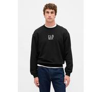 GAP, Felpa Con Girocollo, Uomo, Nero, Taglia: XL