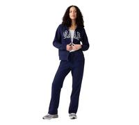 GAP - Felpa da donna con cappuccio e cerniera, con logo, Medium