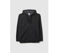 GAP, Felpa Full Zip Con Logo, Uomo, Grigio, Taglia: S