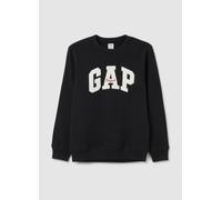 GAP, Felpa Girocollo Con Logo Gap, Uomo, Nero, Taglia: S