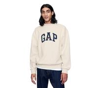GAP Felpa girocollo da uomo con logo, Pietra di Carls, Large