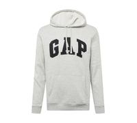 GAP Heritage Logo Pullover Hoodie Maglia di Tuta, Grigio Erica Chiaro, X-Large Uomo