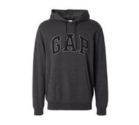 GAP Felpa 'HERITAGE' grigio / antracite / nero Uomo GAP S grigio / antracite / nero