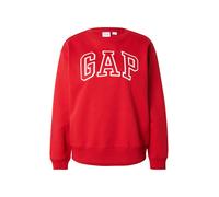 GAP Felpa 'HERITAGE' rosso / bianco Donna GAP L