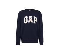 GAP Felpa navy / rosso acceso / bianco / offwhite Uomo GAP S navy / rosso acceso / bianco / offwhite