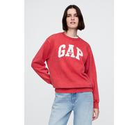 GAP, Felpa Rossa Con Logo Gap, Donna, Rosso, Taglia: XS