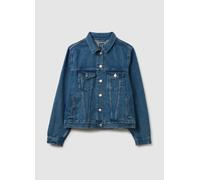 GAP, Giacca Corta In Denim, Donna, Denim, Taglia: L