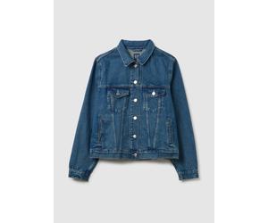 GAP, Giacca Corta In Denim, Donna, Denim, Taglia: L