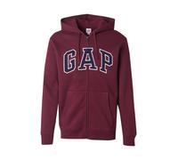 GAP Giacca di felpa 'HERITAGE' marino / rosso vino / bianco Uomo GAP XL marino / rosso vino / bianco