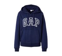 GAP Giacca di felpa 'HERITAGE' navy / bianco Donna GAP M navy / bianco