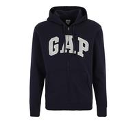 GAP Giacca di felpa navy / grigio sfumato / bianco Uomo GAP S