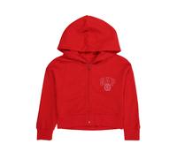GAP Giacca di felpa rosso / offwhite Bambini GAP 116-122 rosso / offwhite