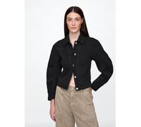 GAP, Giacca In Denim, Donna, Nero, Taglia: XS