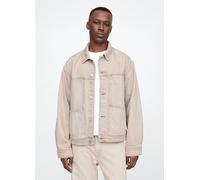 GAP, Giacca In Jeans Con Bottoni, Uomo, Beige, Taglia: XL