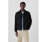 GAP, Giacca In Twill Di Lana, Uomo, Nero, Taglia: XXL